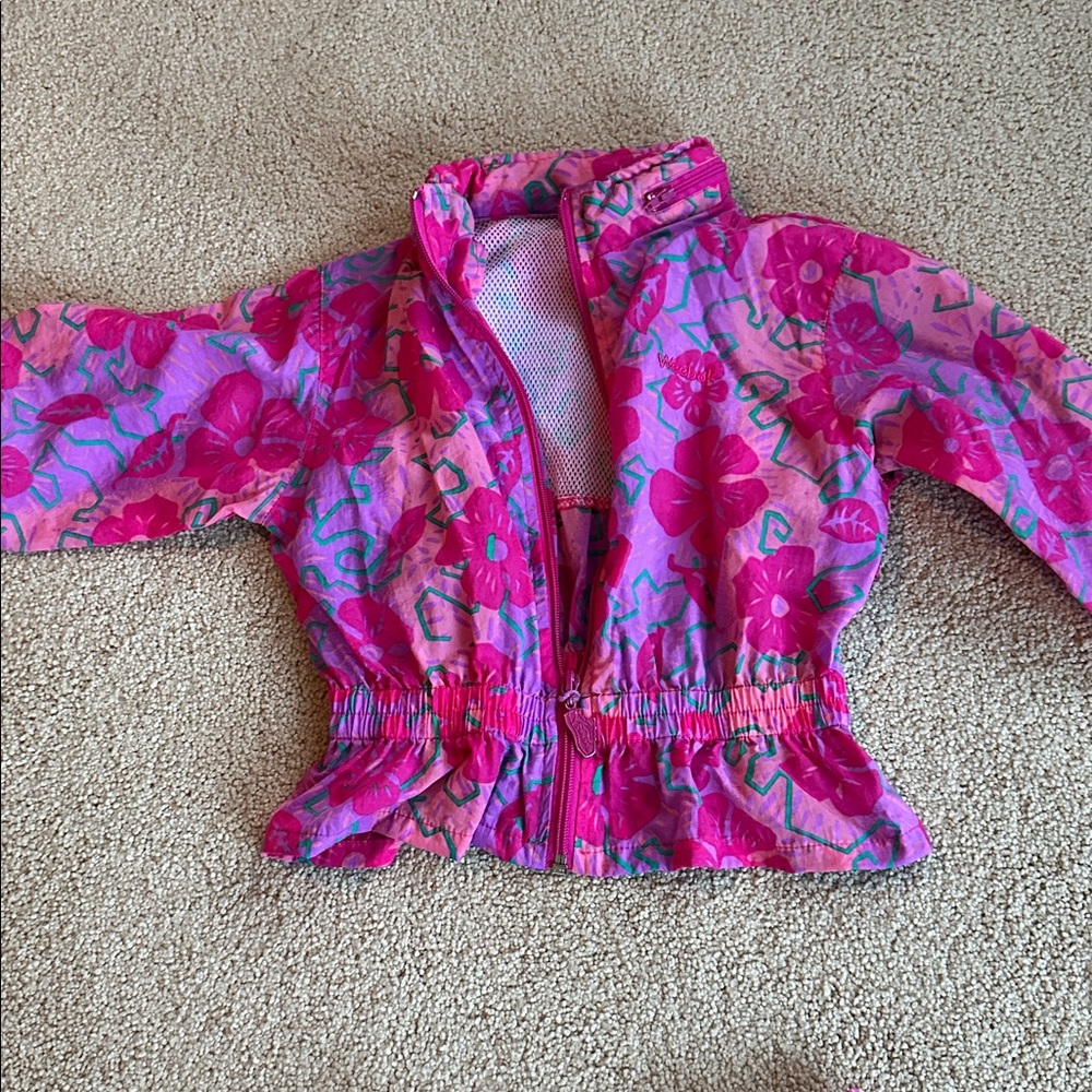 Weebok Vintage Toddler Windbreaker Set Jacket Pants - Picture 2 of 9